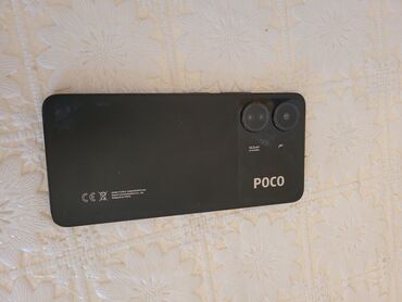 Poco: Poco C65, 128 GB, rəng - Qara, Barmaq izi, Face ID