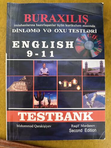 Testlər: 5 manat 
English dinleme ve oxu testleri 9-11 sinif