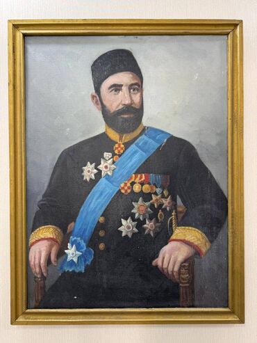 Digər kolleksiyalar: H.Z.Tağıyevin portreti. Rəsm əsəri yağlı boya ilə kətan üzərində