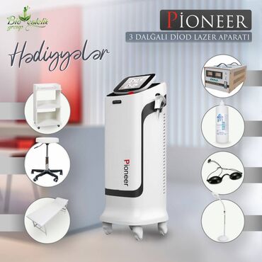 lazer epilyasiya isci teleb olunur: Lazer epilyasiya diod lazer aparati, estetik aparatlar pi̇oneer 3