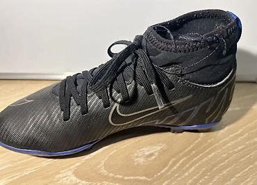 Бутсы: Футбольные бутсы Nike Mercurial (черные) - Тип: бутсы для — 4