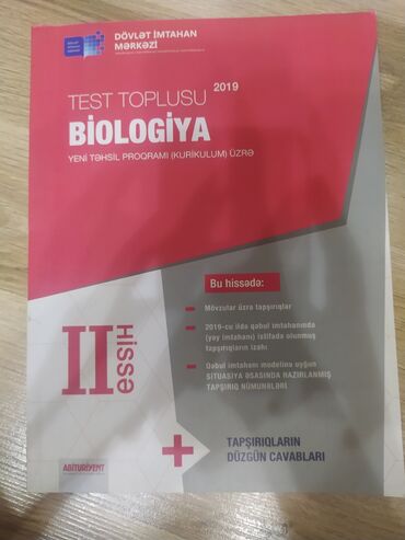 miq biologiya testleri: Biologiya test toplu 2ci hisse. Yenidir heç işlədilməyib