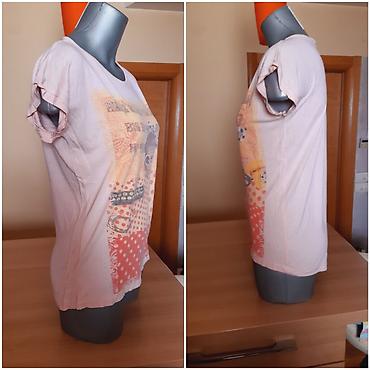 t: Ženska majica kratkih rukava, svetloružičasta, sa printom u — 3