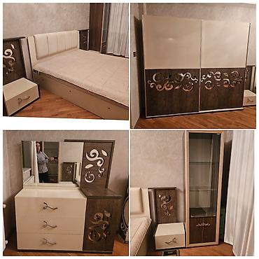 İkinəfərlik çarpayı, Dolab, Termo, 2 tumba, İşlənmiş