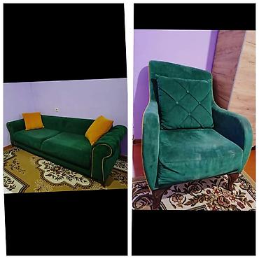 Digər mebel: Divan 1 eded kreslo 250azn. divan açilir. baza yoxdu. Unvan — 1
