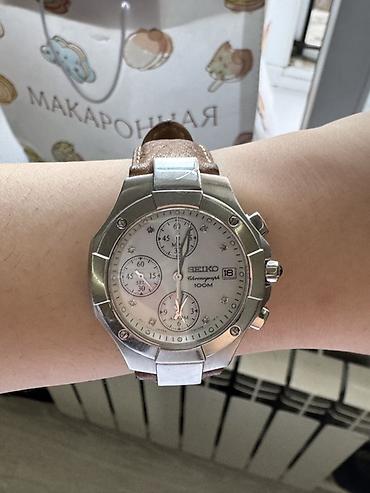 Классические часы: Seiko Chronograph оригинал 🇯🇵 | 100m Seiko Chronograph (оригинал — 8
