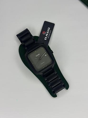3d saat: RADO (Switzerland) kvadrat formalı avtomatik qol saatı - Korpus və — 1