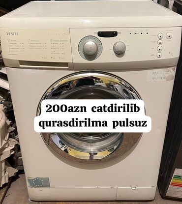 qab yigan: Paltaryuyan maşın Vestel, 5 kq, Avtomat, Qurutmasız, Kredit yoxdur
