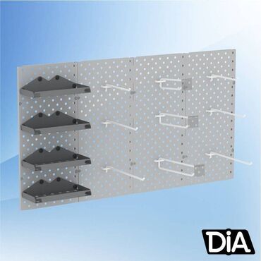настенные вешалки бишкек: Панель перфорированная, настенная, для магазина и склада