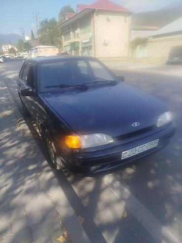 vaz 2129: Lada Samara sedan – qara rəng, 4 qapı, önləri şəffaf, yanları sarı — 2