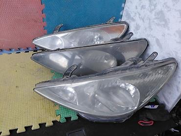 estima: Передняя левая фара Toyota 2003 г., Б/у, Оригинал, Япония — 2