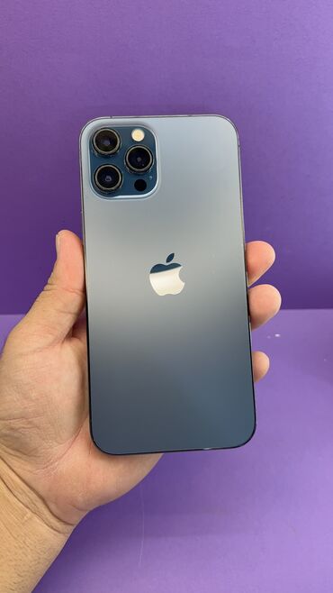 бу телефоны ош айфон: IPhone 12 Pro Max, Колдонулган, 256 ГБ, 100 %