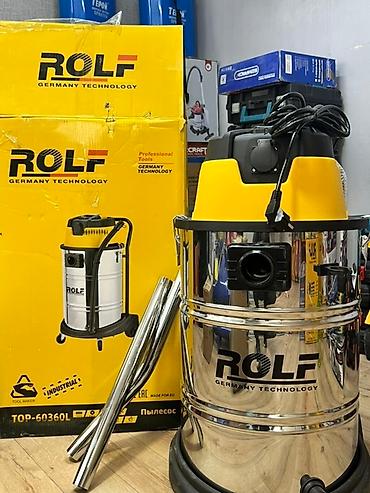 thor stainer: Промышленный пылесос ROLF TOP-60360L - Назначение: сухая и влажная — 2
