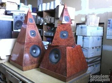 Zvučnici i stereo sistemi: Piramide "Visaton" -rotirajuce; 10"/8 oma -bas-26cm -srednji — 1