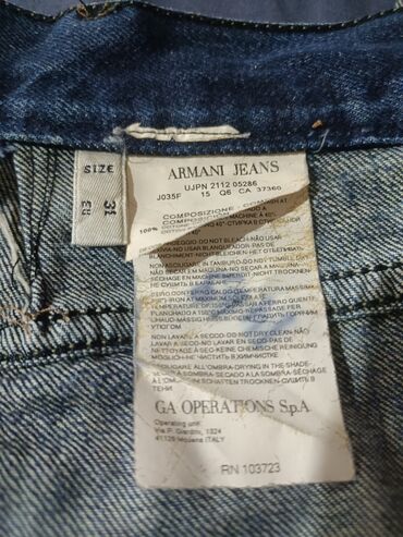 Cinslər: Salam original Armani jeans 100% original — 6