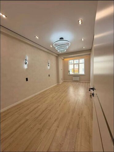 квартиры в канте продажа: 1 бөлмө, 42 кв. м, Жеке план, 3 кабат, Дизайнердик ремонт