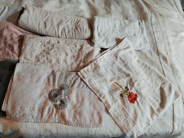 Dəsmallar: VMəhsul: Dekorlu dəsmal dəsti - Növlər: Hamam və əl dəsmalları — 3