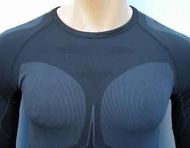 Trenerke: Muški set termo/kompresione odeće za trening – gornji deo dugih rukava — 13