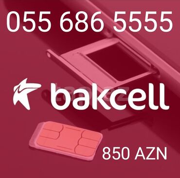 bakida telfon satislari: Nömrə: ( 055 ) ( 6865555 ), İşlənmiş