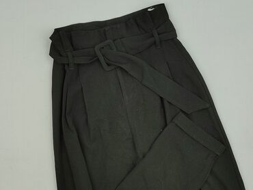 Bershka, Material trousers for women, size XS (EU 34)