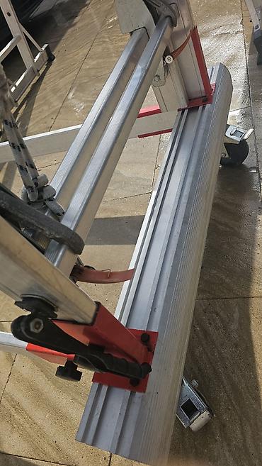 Nərdivanlar: Alüminium mobil iskele (platformalı) - Material: yüngül və möhkəm — 11