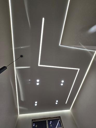 Натяжной потолок: Натяжной потолок Матовое, 3D потолки, Глянцевое Бесплатный замер, Гарантия, Монтаж — 20