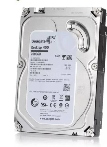 2tb hdd toshiba: Sərt disk (HDD) Seagate, 2 TB, 3.5", Yeni