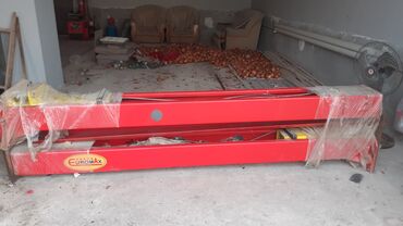 Avtoservis avadanlıqları: Euromax avtomobil qaldıranı (hidravlik, iki postlu tip). Qırmızı metal — 3