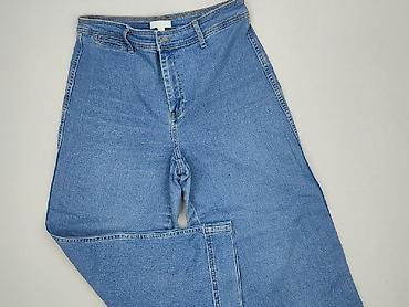 culotte jeans: H&M, Jeansy damskie, rozmiar L — 1