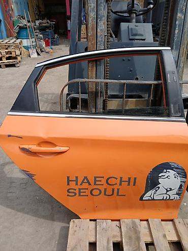 sonata ef: Дверь Задняя правая Hyundai, Б/у, Оригинал — 1