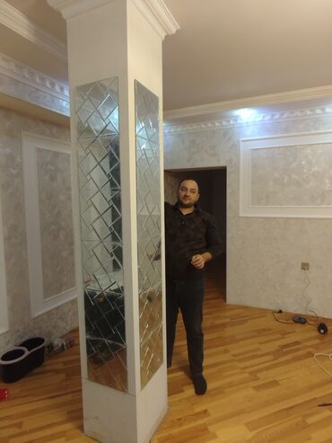 Döşəmə işləri: Malyar, aboy, emulsiya, alçıpan, kafel, metlax, laminat və digər ev — 5