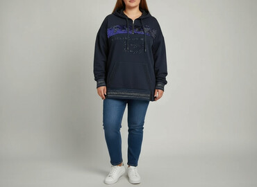 kurtki softshell damskie lidl: Bluza z kapturem damska, rozmiar XL