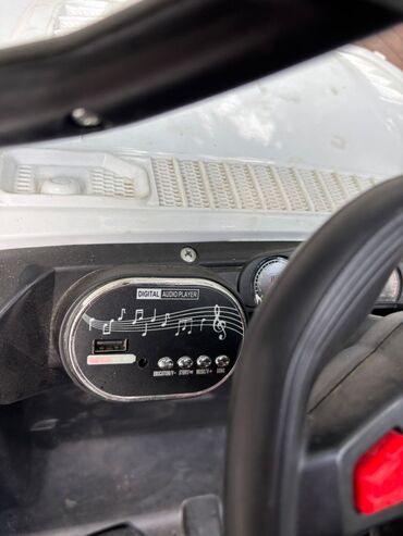 Uşaq üçün elektrik maşınları: Uşaq üçün elektrikli miniatür avtomobil – “A‑G63” nömrə nişanlı, ağ — 2