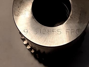 ks tools gedore: Zupcanik Fi56mm, 35 zuba, za osovinu 24mm Zupcanik sa prednje strane — 6