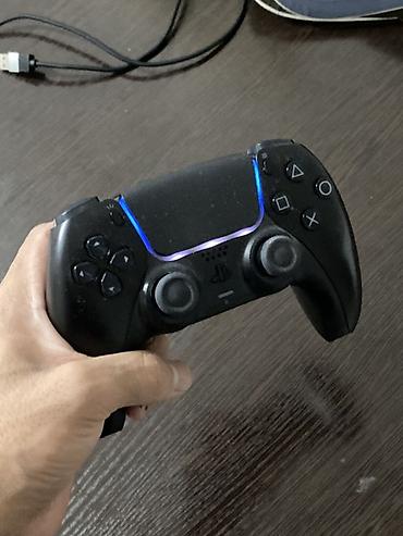 Беспроводной геймпад DualSense (черный) для PlayStation 5
