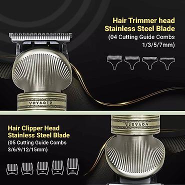 philips epilyator: VGR 106 - Universal Trimmer dəsti 5in1 6000RPM 1200mah TYPC . Qiyməti — 7