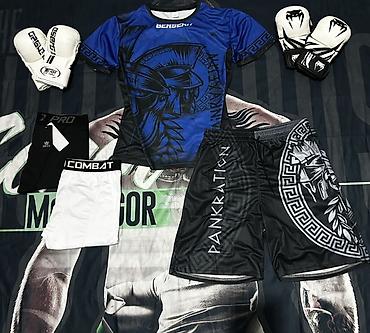 Спортивные костюмы: Спортивные комплекты для единоборств (футболка + шорты) - Назначение — 5