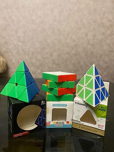 Развивающие игрушки: Kubik Rubikler. Her biri ideal veziyyetdedir.Hec bir qiriği veya — 1