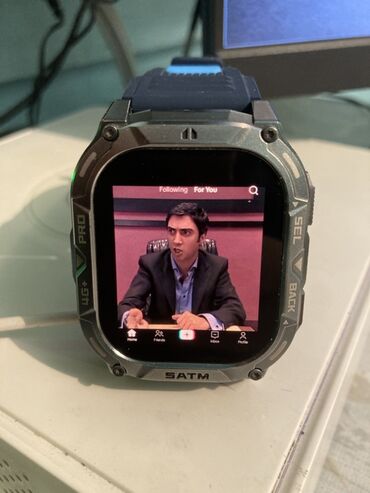 Smart saatlar: Smart saat, Smart, Suya davamlı, rəng - Mavi — 11