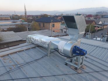 Установка вытяжек и вентиляции: Промышленная вентиляция Установка вытяжных систем в производственных и — 14