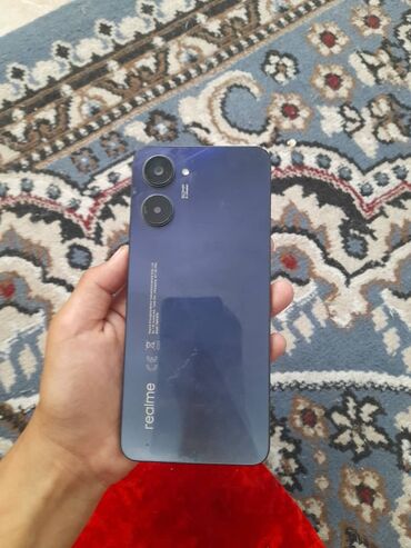мейзу телефон: Realme 10, Б/у, 256 ГБ, цвет - Синий, 2 SIM