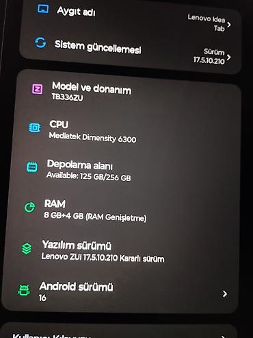lenovo planşet qiymetleri: Lenovo planşet - Brend/model: Lenovo (arxa qapaqda loqo və kamera — 9