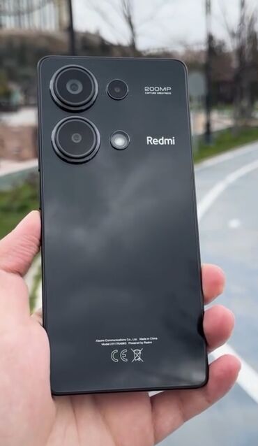 redmi buds 4 pro qiymeti: Xiaomi Redmi Note 13 Pro, 256 GB, rəng - Qara, 
 Barmaq izi, Sensor, İki sim kartlı