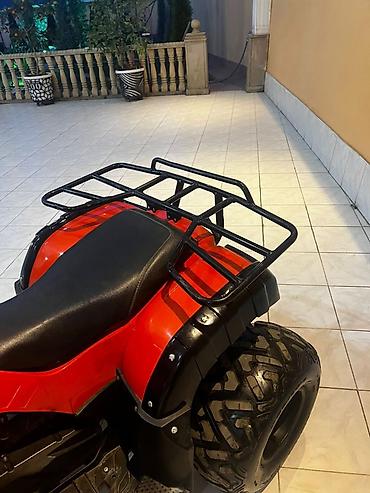 Kvadrosikllar: ATV kvadrosikl – qırmızı/qara rəng - Güclü ofroud təkərləri və — 10