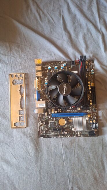 kompi: H61 Msi anaplata I5 3330 4 nüvə Cooler 50 manat G31 Gigabyte anaplata