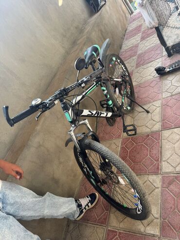 26 liq velosipedler: İşlənmiş İki təkərli Uşaq velosipedi Saft, 26", sürətlərin sayı: 7, Ünvandan götürmə