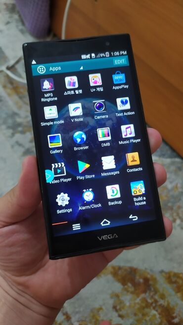 телефон 1000: Vivo S1, Б/у, 32 ГБ, цвет - Черный, 2 SIM