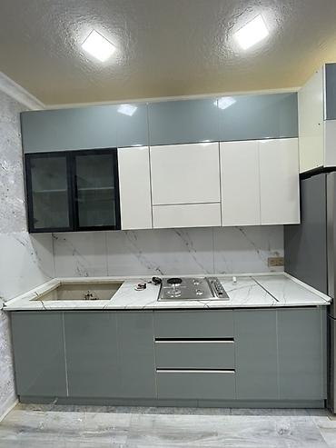 spalniy mebel: Sifarişlə mətbəx dəsti, Özü çəkən petlələr, MDF, Kredit yoxdur — 5