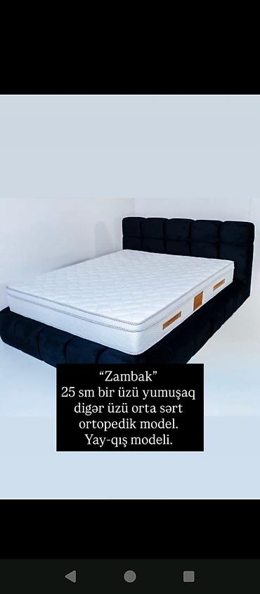 Ev üçün mebel: Yeni, Sadə matras, Bir nəfərlik — 4