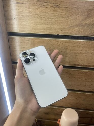 зарядка телефона: IPhone 13 Pro, White Titanium